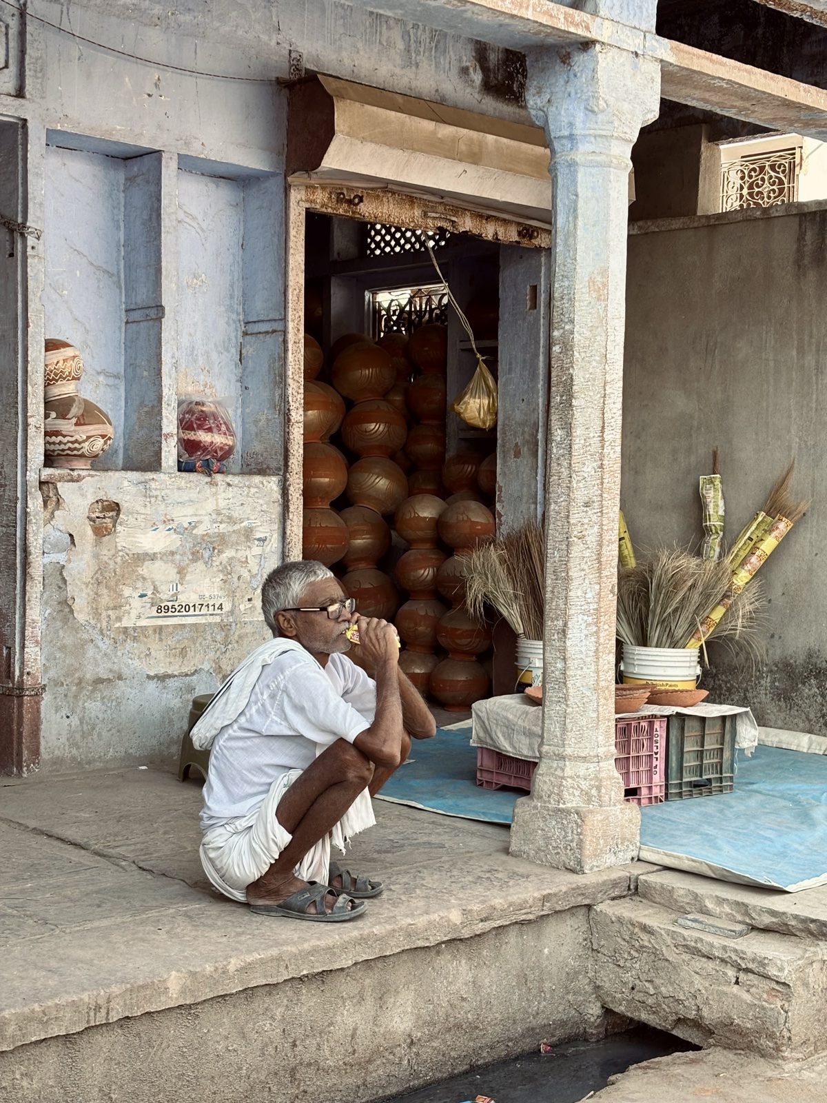 Potter shop in India